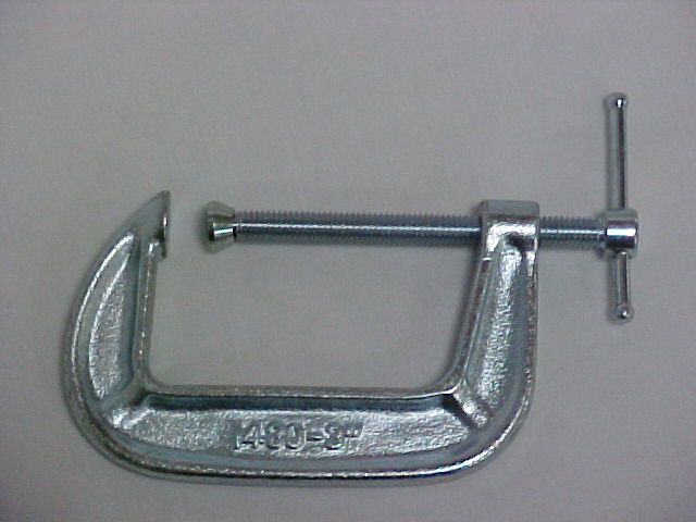 3" Stainless Steel Wood Working Or Corner Pole C - Clamp