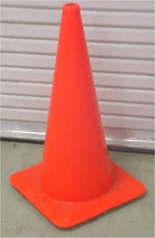 18" Orange Traffic Cone - Road/Highway Construction Safety Cone