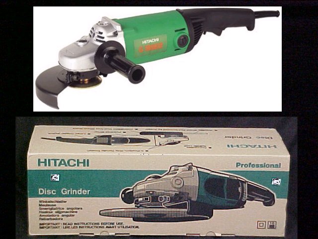 7" Hitachi Power Professional Disc Grinder - 15 AMPS