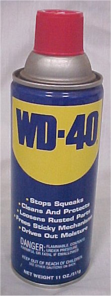 11 Oz. WD-40 Cleans Protects Stops Squeaks Loosens Rusted Parts