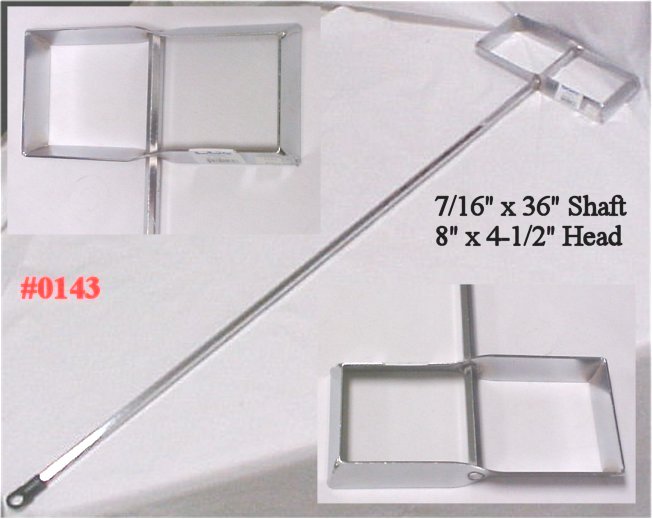 Speedy Mixer With 8" x 4-1/2" Paddle & 7/16" x 36" Hex Shaft