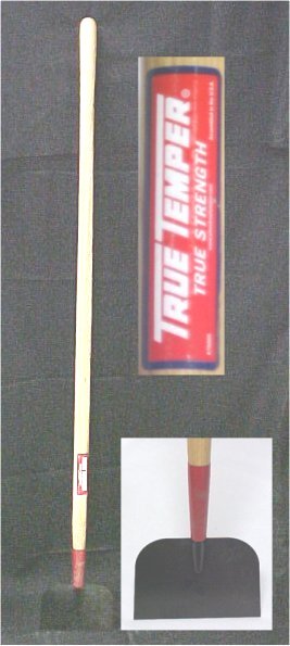 48"  True Temper Steel Sidewalk Scraper With 7" x 5" Blade
