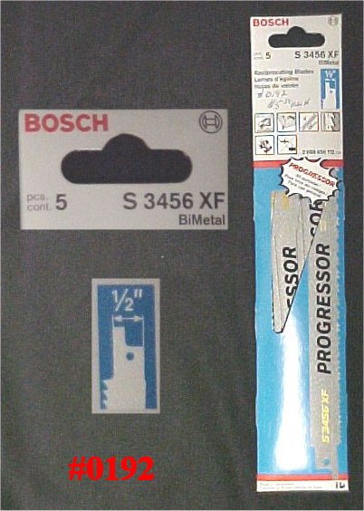 Bosch Progressor All Purpose Reciprocating Saw Blades 5 Pack