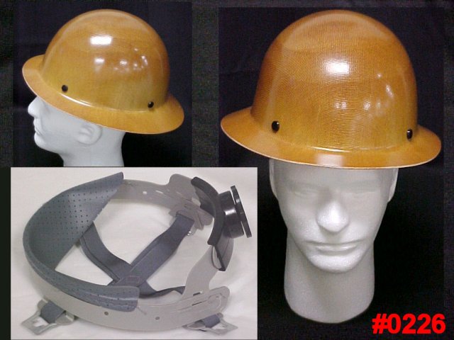 MSA Skullgard Protective Full Brim Construction Safety Hard Hat