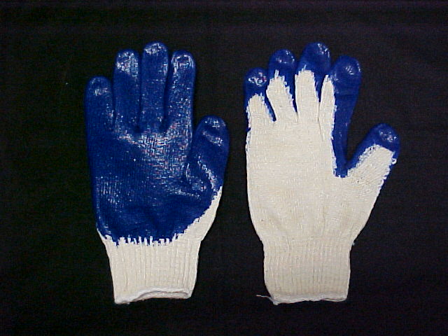 PVC Palmed Knit Wonder Masonry & Construction Work Gloves