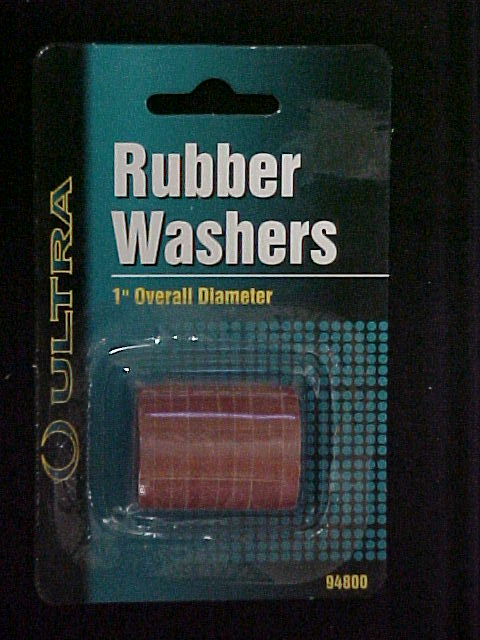 Rubber Washers - 1" Overall Diameter (10 Pack)