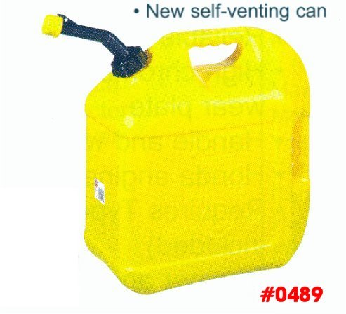 5 U.S. Gallon Diesel Fuel Container W/Pouring Tube