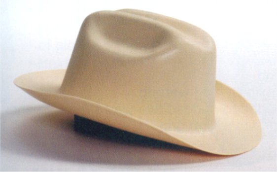 Cowboy Construction Safety Hard Hats - Western Outlaw Straw