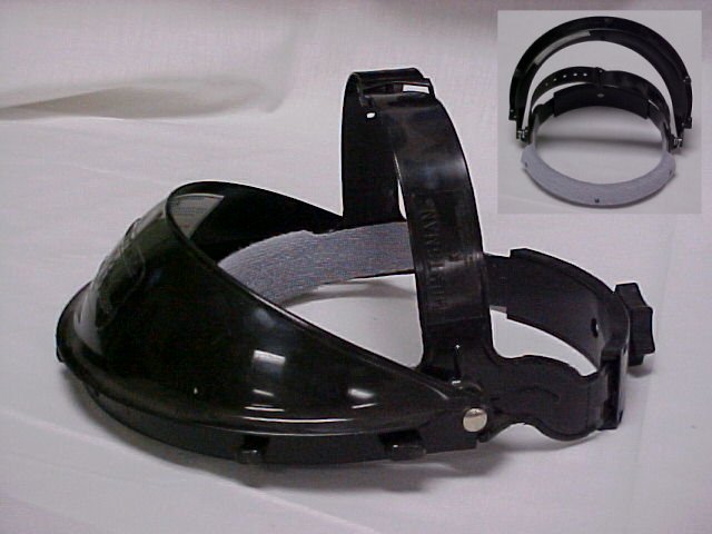 Hard Hat Accessory - Face Protection Headgear/Visor Combination