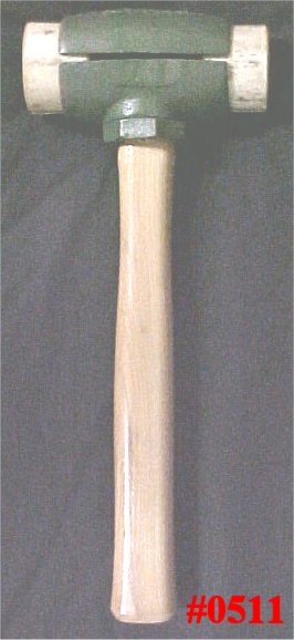 4 Lbs. Garland Rawhide Face Refractory Hammer