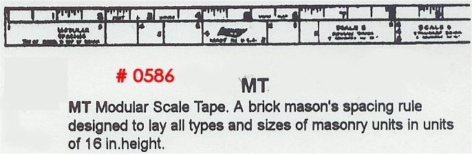 MT Modular Scale Tape