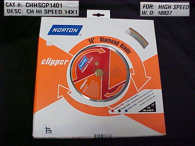 14" Clipper Chopper Series Diamond High Speed Combo Blade
