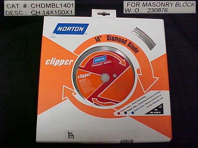 14" Clipper Diamond Block Blade