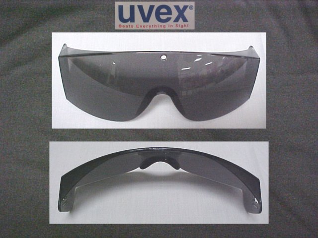 Gray UVEX Stylish Industrial Safety Sun Glasses Replacement Lens
