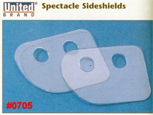 Removable Slip-On Side Sheilds For Safety Glasses - Spectacle Sideshields