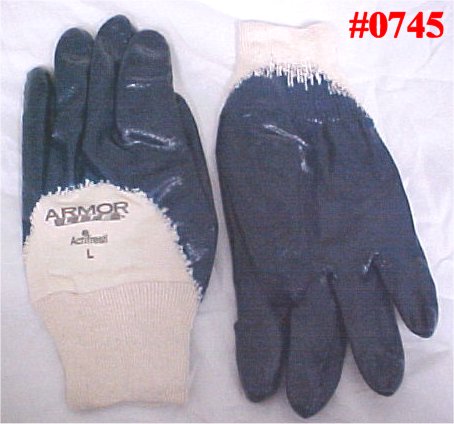 Neoprene Gloves - For Working With Acid Products