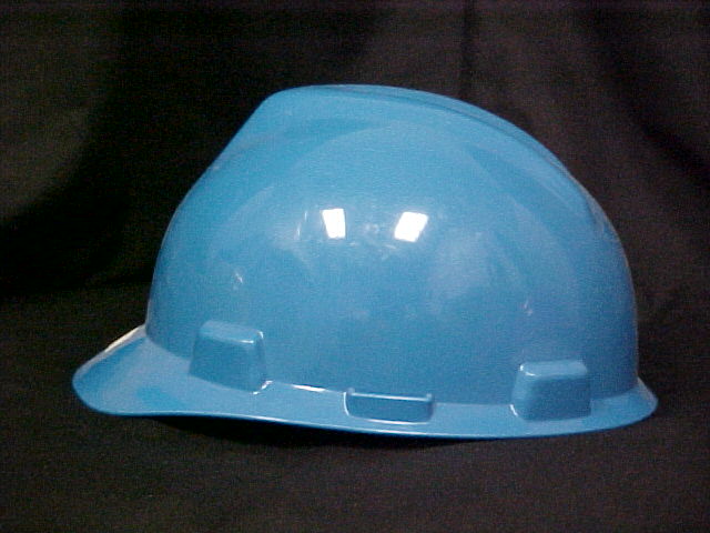 Mine Safety Appliances Construction Safety  Protective Hard Hat - Blue
