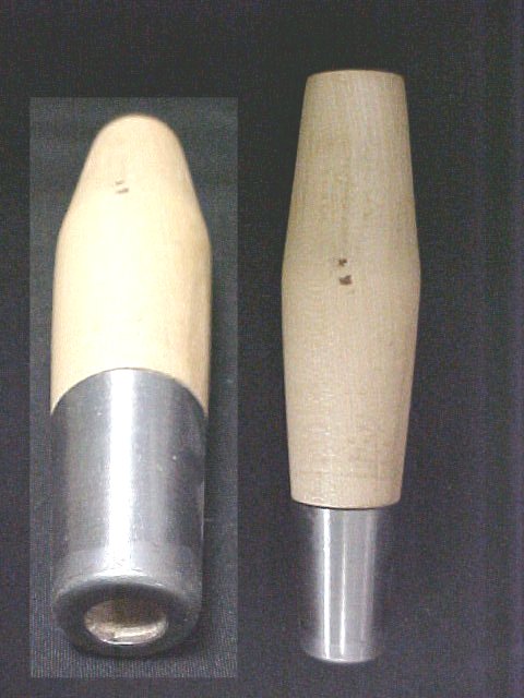 6" W. Rose Wood Brick Trowel Replacement Handle W/Steel Ferrule