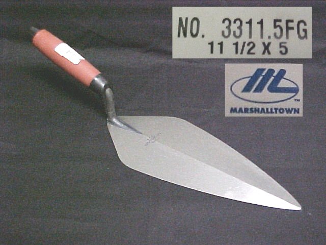 11.5" London Pattern Brick Trowel With DuraSoft®  Handle