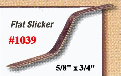 5/8" x 3/4" W. Rose Masonry Brick Flat Slicker Jointer Tool
