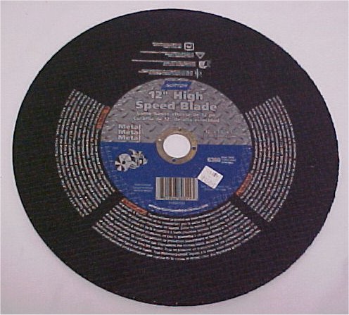 12" Norton High Speed Abrasive Metal Cutting Blade