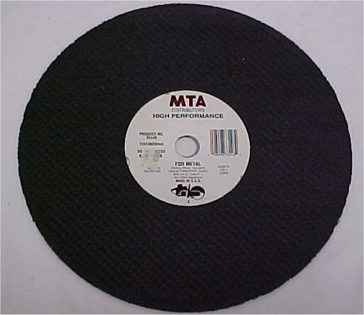 12" MTA High Performance Abrasive Metal Blade - 12" x 20mm