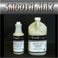 SMOOTH MAX Masonry Brick Mortar Cement Concrete Stucco Graffiti Paint Remover - 1 Gallon