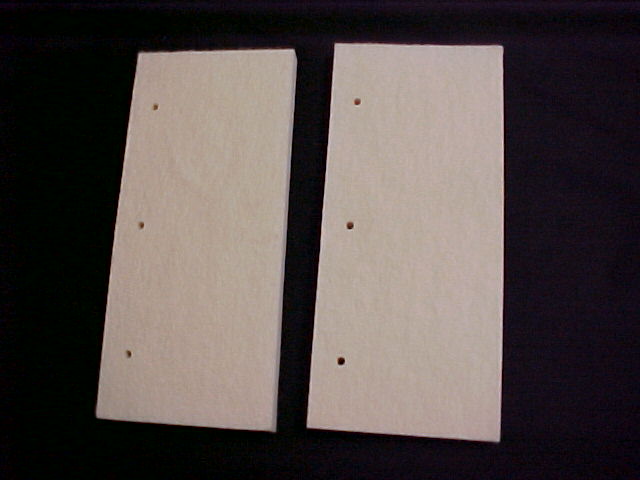 4" x 8-7/8" Replacement Felt Pads (2 Pack)