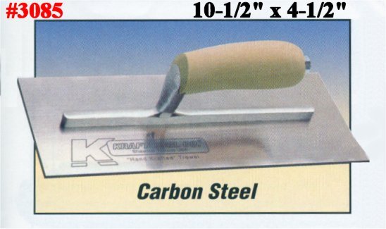 10-1/2" x 4-1/2" Steel Eifs Stucco & Plaster Tool