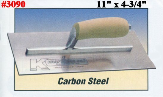 11" x 4-3/4" Carbon Steel Eifs Stucco, Dryvit & Plaster Trowel