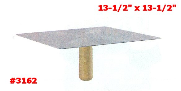 13-1/2" x 13-1/2" Aluminium Hawk W/Callous Preventer