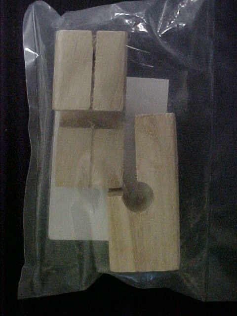 Short Wooden Line Blocks - 2 Pack