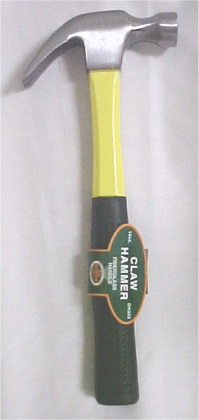 16oz. H. B. Smith Tools Claw Hammer - Fiberglass Handle