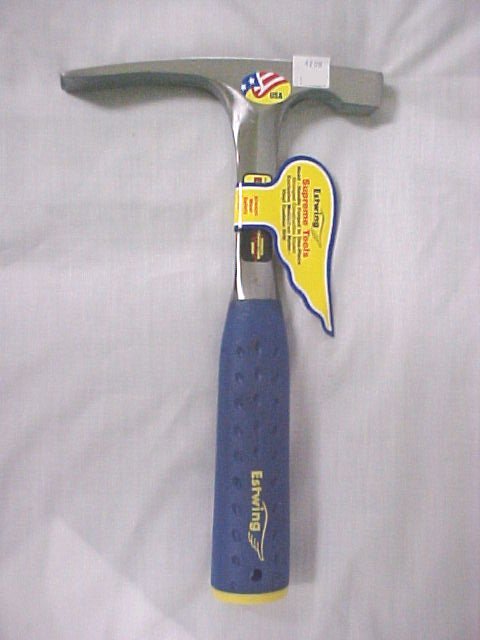 16oz. Estwing Nylon Bricklayer's Grip Mason's Tile & Brick Hammer