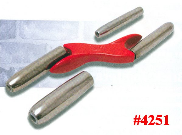 Marshalltown 4 Size Threaded Changeable Barrel Jointer Set