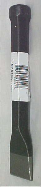 8" x 5/8" x 1-1/4"  Kraft Steel Plain Stone Mason's Chisel