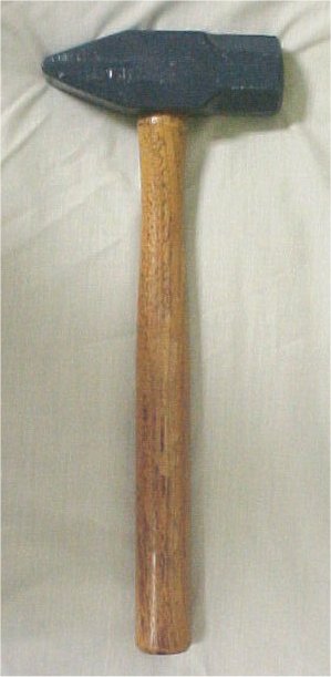 4 Lb. Forged High Carbon Steel Cross Pein Sledge Hammer 16" Hand