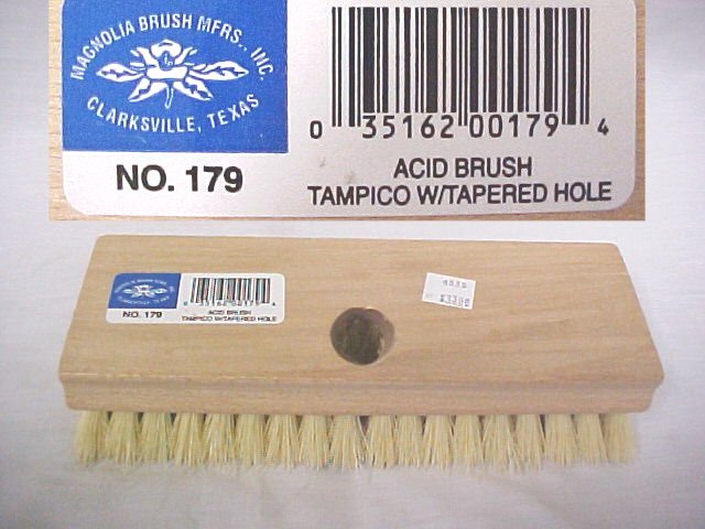 Mason's Acid Brush With Tapered Hole