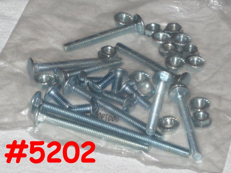 Jackson Industrial Wheelbarrow Replacement Nut & Bolt Bag