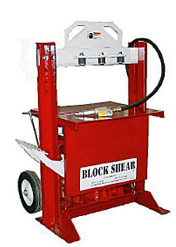 Air-Assist Masonry Paver Splitting Machine Precast Block Cutter