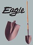 8-1/4" x 11" Round Point Shovel W/46" Handle