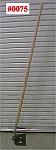 Pony 10" x 6" Perforated Mortar Mixer Hoe W/66" Wood Handle