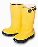 17" High Yellow Contractor's Overshoe Boot