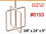 Egg Beater Mixer W/5" Paddle & 3/4" x 24" Shaft