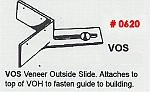 Masonry Guide VOS Veneer Outside Slide Corner Pole Fitting