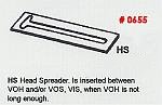 Masonry Guide HS Head Spreader Corner Pole Fitting