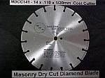 14" x 1"/20MM Sutton Cost Cutter Segmented Diamond Blade