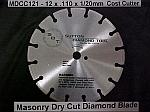 12" x 1"/20MM Sutton Cost Cutter Segmented Diamond Blade
