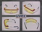 Amber UVEX Patriot Safety Glasses