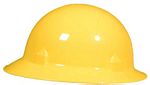 Full Brim Jackson Block Head Safety Plastic Hard Hats - Yellow